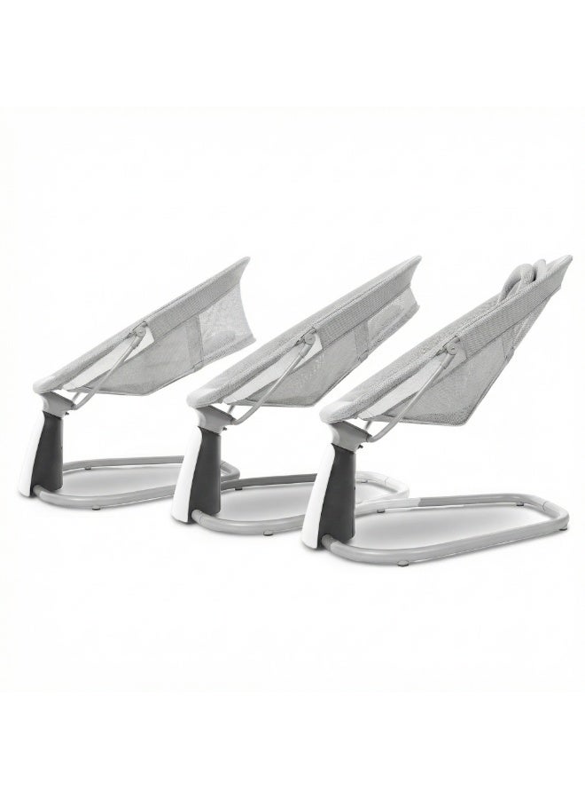 ماستيلا 3 في 1 أورا ديلوكس: سرير بيبي، أرجوحة كهربائية ذكية بـ 5 زوايا حركة، بلوتوث، ريموت كنترول، وناموسية للحماية - Image 4